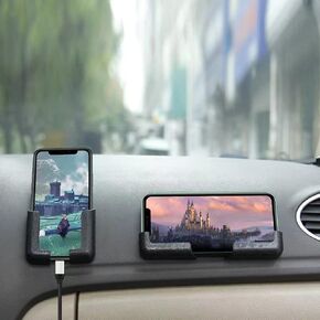 Multifunctional Universal Mobile Phone Bracket, Self Adhesive Dashboard Car Phone Holder, Compatible with Mobile Phones, iPad, Smartphones