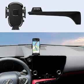 Car Phone Holder Mount Fit for Lexus NX 350 350h 250 450h+ 2022-2024, Car Dashboard Mount Compatible with 14inch Screen,Thick Cases Friendly Fit for iPhone/Android and All Smartphones