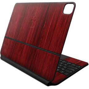 Skin Compatible with Apple Magic Keyboard for iPad Air 13-inch (M2) 2024 - Cherry Grain - Premium 3M Vinyl Protective Wrap Decal Cover - Easy to Apply | Crafted in The USA by MightySkins