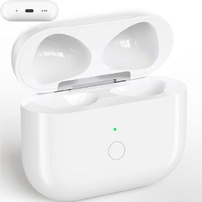 Compatible for AirPods 3rd Generation Charging Case, USB-C Wireless Charger Replacement Case for AirPods Case 3rd Gen with Bluetooth Pairing Sync Button