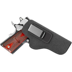 Made in USA - 1911 Holster | Ultimate Suede Leather IWB Holsters - Fits All 1911 Handguns | Kimber - Colt - S&W - Sig Sauer - Remington - Ruger - Rock Island & More | Concealed Carry 1911 IWB Holster