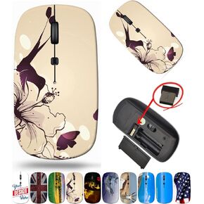 maizi Laptop Wireless Mouse for Chromebook Laptop PC Notebook, Laptop Wireless Mice Image ID: 17772086 Hummingbird in Flight Lightweight 2.4G USB Receiver Made in The USA