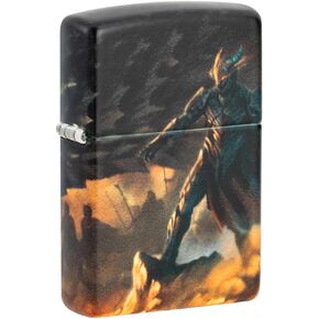 Zippo Knight and Dragon Design 540 Matte Pocket Lighter