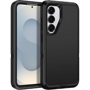 for Samsung Galaxy S25 Plus Case Heavy Duty Protective Case Shockproof Dropproof 3-Layer Full Body Protection [Without Screen Protector] Tough Rugged Case for Galaxy S25 Plus,Navy Blue
