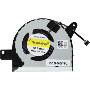 مروحة تبريد وحدة المعالجة المركزية الجديدة المتوافقة لـ Dell Precision 5580 5590 3520 3530 M3520 M3530 09VK27 FAN FJ6M DFS501105PQ0TEP DC28000IFL DC5V 0.5A (يرجى تأكيد الصورة) in Kuwait