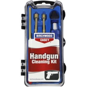 Birchwood Casey Durable Versatile Maintenance Gun Cleaning Kit Brushes, Jags, Rod, T-Handle & Case Included