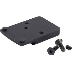 EGW Evolution Gun Works Trijicon RMR Sight Mount, Kimber Fixed, 1.780in, Aluminum, Matte Black 49515