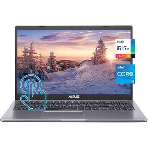 Asus VivoBook 15 F515 Thin and Light Laptop, 15.6'' FHD Touch Screen Display, Intel Core i5-1135G7 Processor, 20GB DDR4 RAM, 512GB PCIe SSD, Windows 11 Home, Slate Grey, F515EA