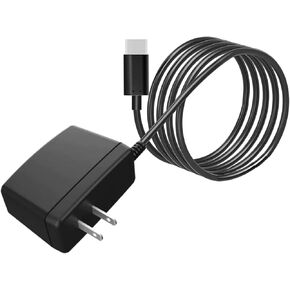 15W Power Supply Adapter for Raspberry Pi 4 Power Supply Charger, Type C Power Supply Cord 3.3FT, 15W 5V 3A Power Adapter Charger Replacement (Black)