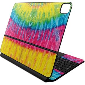 Skin Compatible with Apple Magic Keyboard for iPad Air 13-inch (M2) 2024 - Tie Dye 2 - Premium 3M Vinyl Protective Wrap Decal Cover - Easy to Apply | Crafted in The USA by MightySkins