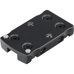 ohhunt Universal Rib Mount Plate Steel Base Receiver Mount Compatible with Trijicon RMR/SRO/Holosun 407C/507C/508T and RD U2