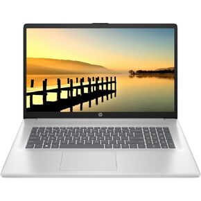 HP Essential 17.3" HD+ Laptop Computer, 16GB DDR4 RAM, 1TB PCIe SSD, Quad-Core Intel Core i3-1125G4(> i5-1035G4), Numeric Keypad, Webcam, WiFi, HDMI, Type-C, Windows 11, Silver, w/CUE Accessories