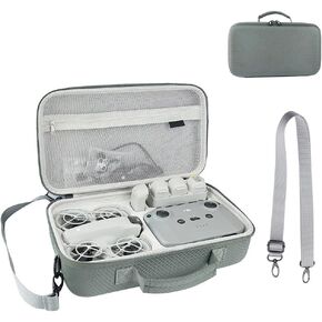 Neo Case,Hard Carrying Case for DJI Neo Drone Travel Organizer Crossbody Bag with Shoulder Strap for DJI Neo Fly More Combo Drone and RC-N3 Remote Controller Accessory