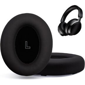 Replacement Ear Pads for Bose Quiet Comfort(QC) Ultra Wireless Headphones, Headphones Ear Cushions, Ear Cups Cover Repair Parts.Black