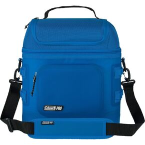 Coleman Pro 24-Can Premium Soft Cooler Lunchbox, Fully Insulated Lid & Body Stays Cold up to 35 Hours