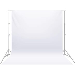 NEEWER 10 x 12FT / 3 x 3.6M PRO Photo Studio Premium Polyester Collapsible Backdrop Background for Photography, Video and Television (Backdrop ONLY) - White
