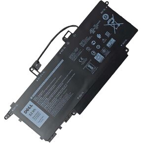 DELL NF2MW Laptop Battery for Dell Latitude 7400 2-in-1 Latitude 9410 2-in-1 Series Notebook NF2MW P110G P110G001 7146W 85XM8 085XM8 08W3YY 0C76H7 C76H7 2K0CK GJD1V 0G8F6M 7.6V 52Wh 6500mAh 4-Cells