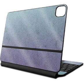 Glossy Glitter Skin Compatible with Apple Magic Keyboard for iPad Air 11-inch (M2) 2024 - Gradient Marble - Premium 3M Vinyl Protective Decal Cover - Easy to Apply | Crafted in The USA by MightySkins