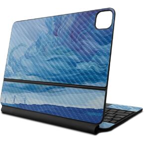 Carbon Fiber Skin Compatible with Apple Magic Keyboard for iPad Air 11-inch (M2) 2024 - Cell Phone Towers - Premium 3M Vinyl Protective Decal Cover - Easy to Apply | Crafted in The USA by MightySkins