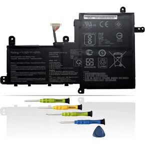 ASODI B31N1729 Laptop Battery Compatible with Asus VivoBook S15 S530 S530U S530UA S530UF S530FA S530FN S530UN X530 X530U X530UA X530UF X530FA X530FN X530UN K530F K530FN K530FF V530FF P1502FF S5300UN