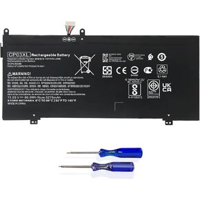 CP03XL 929066-421 929072-855 HSTNN-LB8E Battery Replacement for HP Spectre X360 13-ae000 13-ae0xx 13-ae006no 13-ae001ng 13-ae027TU 13-ae013dx Laptop Battery Replacement CP03060XL