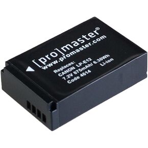 ProMaster Li-ion Battery for Canon LP-E12, (Model 4614)