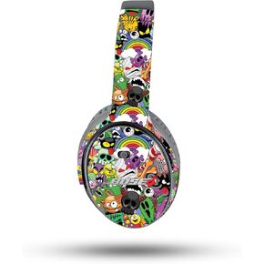 MightySkins Skin Compatible with Bose QuietComfort 35 II Headphones - Puppy Fall | Protective, Durable, and Unique Vinyl Decal wrap Cover | Easy to Apply, Remove, and Change Styles