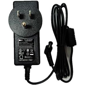 Genuine ac Adapter Compatible with LG 19V 2.1A LCAP16B-A LCAP26B-E ADS-45FSN-19 19040GPCU LCAP26B-A Compatible with LG 24 Inches LED LCD Monitor Charger Power Supply Cord