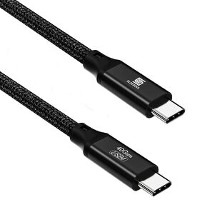 USB C to USB C Cable 5ft, 8K HD Display, 40 Gbps Data Transfer, 240W USB-C Charging Cable for Thunderbolt 3/4 Cable, MacBook Pro, Type-C Laptop, Hub, Docking, and More.