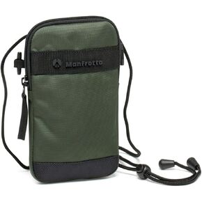 Manfrotto Street Belt Bag, Waist Bag, for Mirrorless Camera, Vlogging Kit, Shoulder Camera Bag, Photography Accessories for Content Creator, Colour Green
