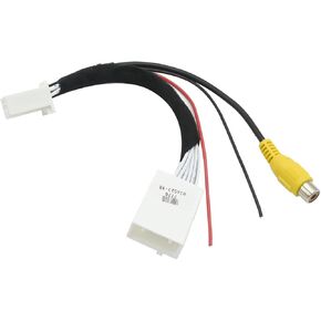 16 Pins Rear View Camera Harness Adapter Connector Replacement for Scion FR-S 2013 2014 2015 Replacement for Scion iQ 2013 2014 2015 Backup Camera Wiring Harness Adapter
