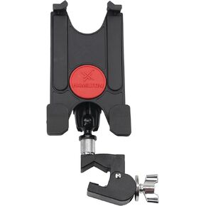 Gibraltar SC-DABCC Dual Adjust Tablet C-Clamp Table Stand Mount for Workstation with Adjustable Angle Placement