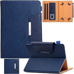 Universal Case for 9.0"-10.5" Tablet, Artyond PU Leather Folio Stand Cover with Cards Slots Case for All 9.0" 9.6" 9.7" 10.1" 10.4" 10.5" Android iOS and More 9.0-10.5 inch Tablet (White Unicorn)