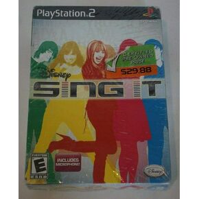 Disney Sing It Bundle with Microphone - PlayStation 2 (Renewed)