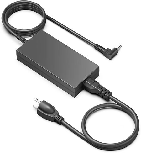 HKY 19V 6.32A 120W AC ADAPTER متوافق مع MINISFORUM UM690 UM690S فينوس سلسلة AMD RYZEN 9 MINI MICRO PC 6900HX RADEON 680M SOY-1900630-410-B PRICENT PROCITIONAR in Kuwait