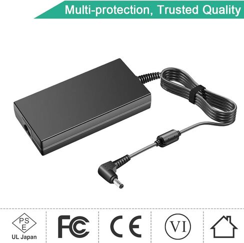 HKY 19V 6.32A 120W AC ADAPTER متوافق مع MINISFORUM UM690 UM690S فينوس سلسلة AMD RYZEN 9 MINI MICRO PC 6900HX RADEON 680M SOY-1900630-410-B PRICENT PROCITIONAR in Kuwait