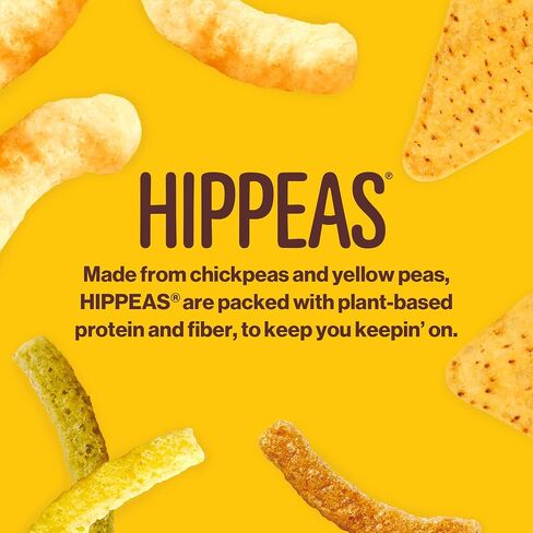 Hippeas Chickpea Puffs, Bold & Spicy Variety Pack: Barbecue, Sriracha, 0.8 Ounce (Pack of 18), 3g Protein, 2g Fiber, Vegan, Gluten-Free, Crunchy, Plant Protein Snacks in Saudi Arabia