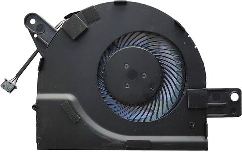 مروحة تبريد وحدة المعالجة المركزية الجديدة المتوافقة لـ Dell Precision 5580 5590 3520 3530 M3520 M3530 09VK27 FAN FJ6M DFS501105PQ0TEP DC28000IFL DC5V 0.5A (يرجى تأكيد الصورة) in Kuwait