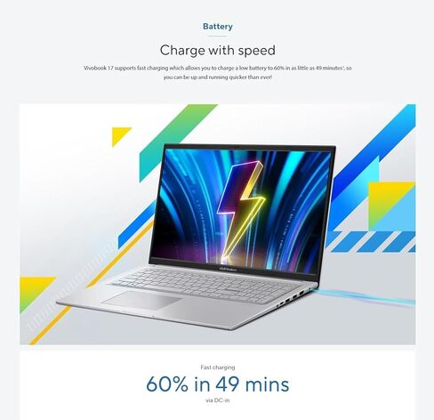 ASUS Vivobook 17 inch Laptop - Intel Core 5 120U Beat AMD Ryzen 7 5700U - Backlit Keyboard - Windows 11 Pro -17.3 Large Screen FHD - 40GB RAM -1TB SSD -Computadora Portátil -Wi-Fi 6-2024 in Kuwait