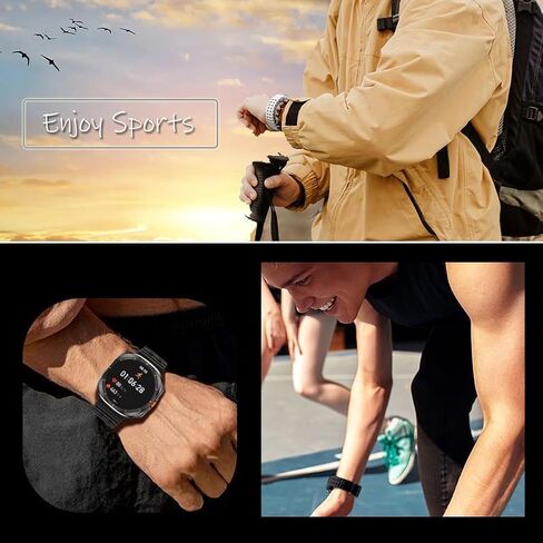 YEEJOK Compatible for Samsung Galaxy Watch Ultra Bands 47mm, Soft Breathable Sport Silicone + Leather Watch Straps Replacement for 2024 Galaxy Watch 7 Ultra Bands No Gap Men Women in Kuwait
