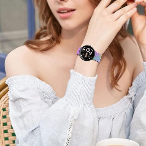 Compatible for Google Pixel Watch 3 45mm Band, Stainless Steel Metal Strap Adjustable Replacement, Men Women Mesh Loop Magnetic Wristband for Google Pixel Watch 3 45mm 2024 in Saudi Arabia