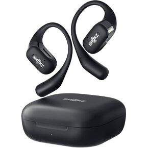 SHOKZ OpenFit - Open-Ear True Wireless Bluetooth Headphones with Microphone, Earbuds with Earhooks, Sweat Resistant, Fast Charging, 28HRS Playtime, Compatible with iPhone & Android (Renewed)