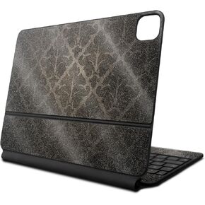 Glossy Glitter Skin Compatible With Apple Magic Keyboard for iPad Air 11-inch (M2) 2024 - Vintage Elegance - Premium 3M Vinyl Protective Decal Cover - Easy To Apply | Crafted in the USA by MightySkins