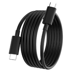 6ft USB C إلى USB C شحن كابل 65W النوع C CPAPOP شحن الحبل لـ HP Specter Envy Dell Chromebook Thinkpad Yoga Asus Acer ، ل Samsung MacBook Pro Mini Computer Cable Cable