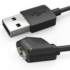 TUSITA Magnetic Charger Compatible with SUUNTO Wing Sonic Open-Ear Bone Conduction Headphone, 1M