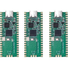 3PCS | Sumolink Erhu RP2040 | Pico-Like MCU Board Based on Raspberry Pi RP2040 Chip, Dual-Core Arm Cortex M0+ Processor up to 133 MHz, Onboard 4MB Flash, USB-C Connector
