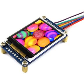 Waveshare 1.8inch LCD Display Module 128x160 Pixels with Embedded Controller Communicating via SPI Interface Compatible with Raspberry Pi/Jetson Nano/STM32