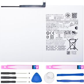 HQ-6300SD HQ-6300SA Battery Replacement Compatible for Samsung Galaxy Tab A8 10.5 2021 2022 SM-X200 SM-X205 SM-X200N SM-X205N SM-X205NZAAEUE SM-X200NZAAEUA Series 3.85V 27.1Wh 7040mAh