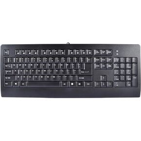 لوحة مفاتيح USB السلكية الإنجليزية (أسود) (KB-IM898RL) in Kuwait