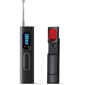 Camera Detector,Portable GPS Tracker Detector,Bug and Camera Detector,RF Wireless Signal Scanner for Car Indoor Home Hotel Travel Office,6 Levels Sensitivity 4 Modes